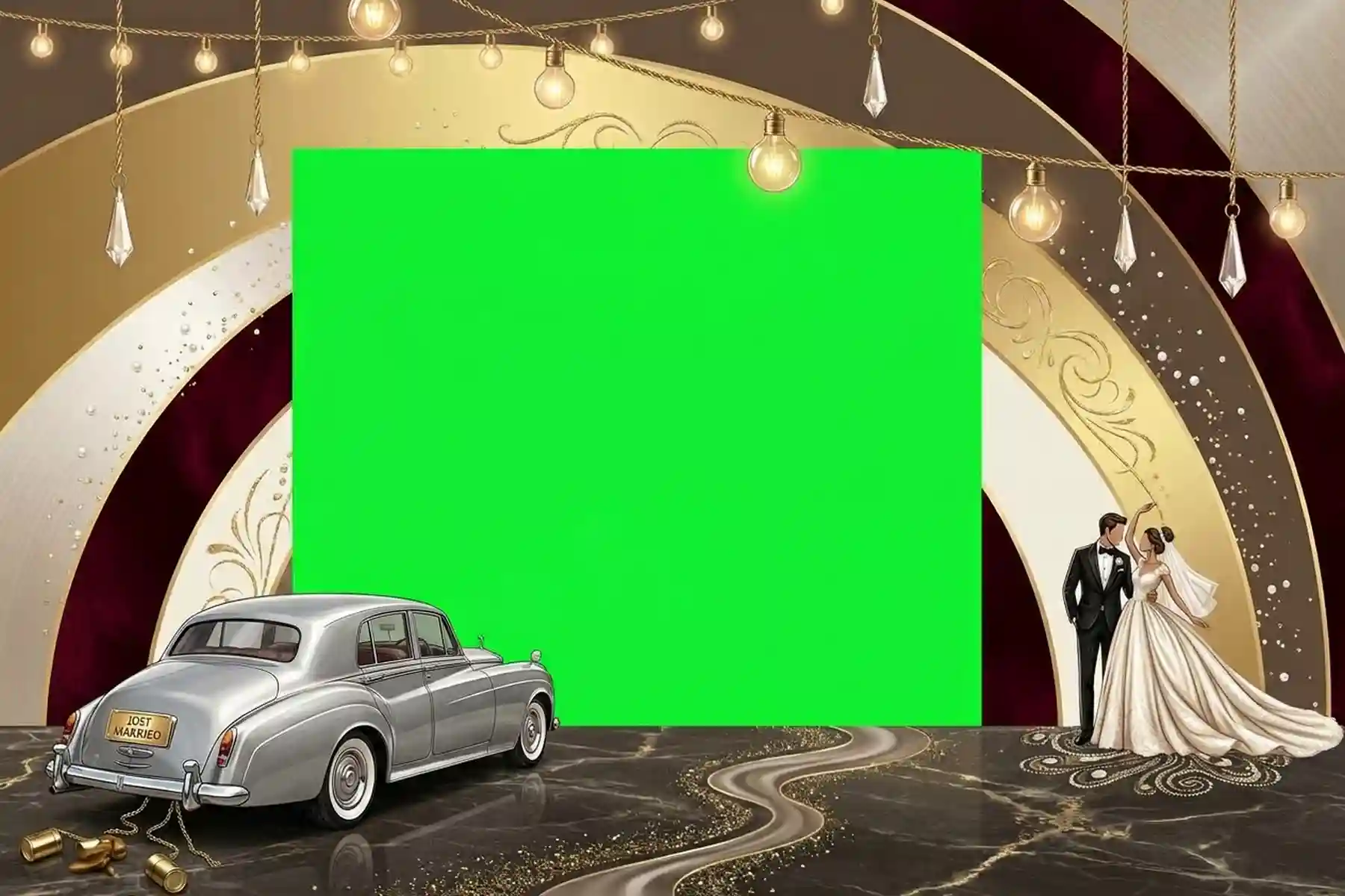 Layout-Beispiel der digitalen Fotobox – Junggesellenabschied
